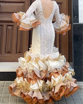 Traje de flamenca EXCLUSIVO talla 3436