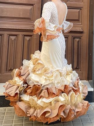 Traje de flamenca EXCLUSIVO talla 3436