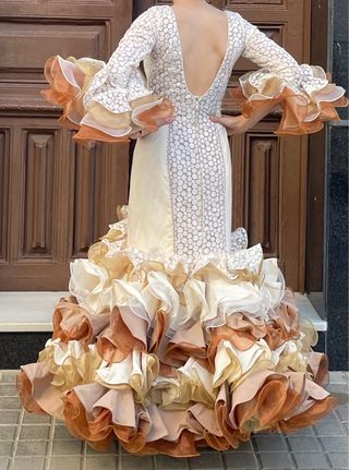 Traje de flamenca EXCLUSIVO talla 3436