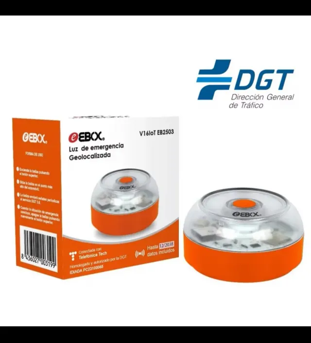 Baliza V16 Homologada y Certificadaa DGT EB2503