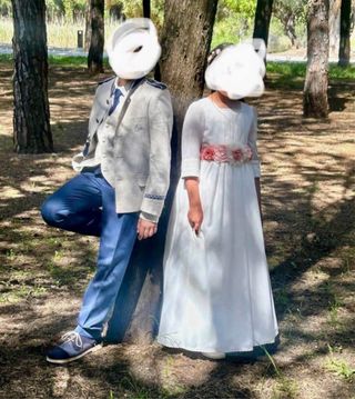 Traje de Comunión niña.
