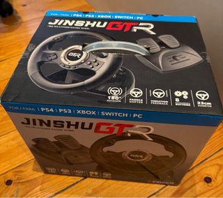 Volante ps4 con pedales