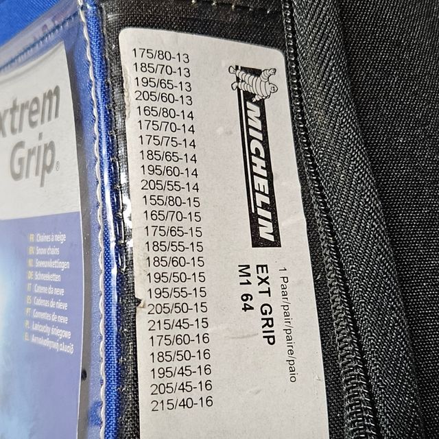 Catene da neve Michelin Extrem Grip n°64