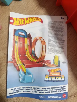 Pista Hot Wheels Roja