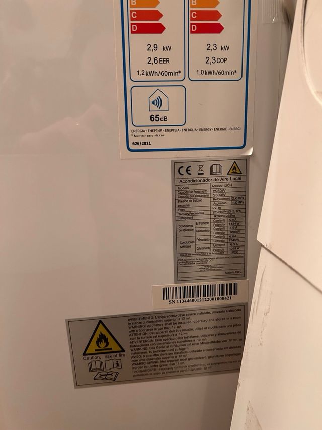 Pingüino Aire Acondicionado Portátil