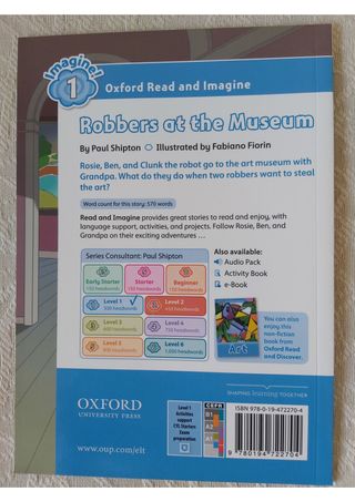 Oxford Read and Imagine: Robbers at the Musseum