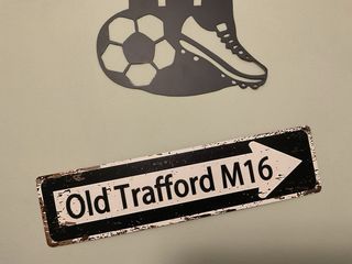 Insegna Stradale Old Trafford M16