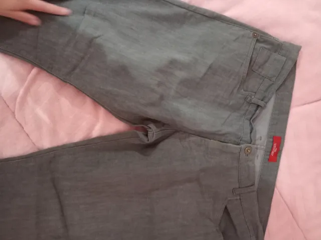 Pantalón Zara Hombre Talla 48 Azul