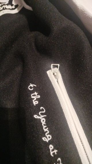 Chaqueta AMIRI Oversize Negra y Blanca