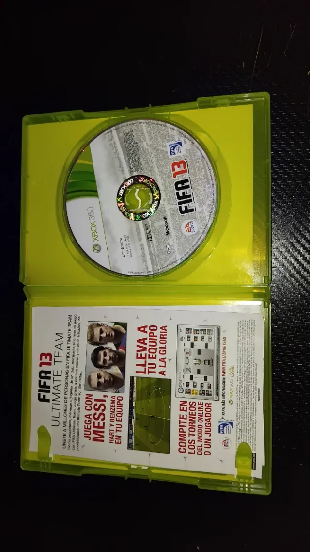 Lote 5 Juegos XBOX 360 FIFA y PES