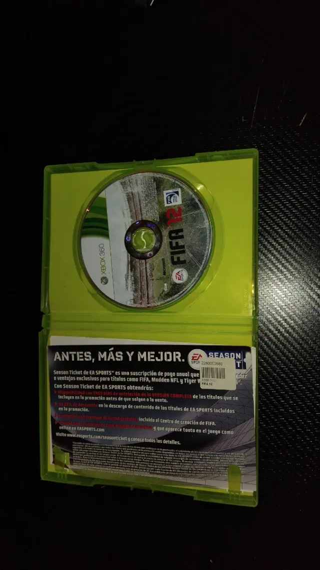 Lote 5 Juegos XBOX 360 FIFA y PES