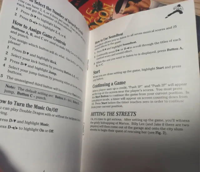 Double Dragon Mega Drive / Genesis