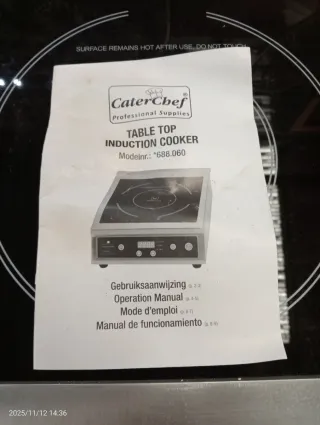 Placa de Inducción Eléctrica 3500W