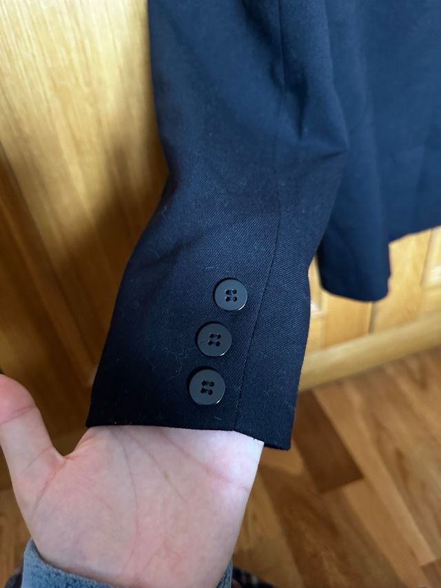 Blazer negro mujer talla M