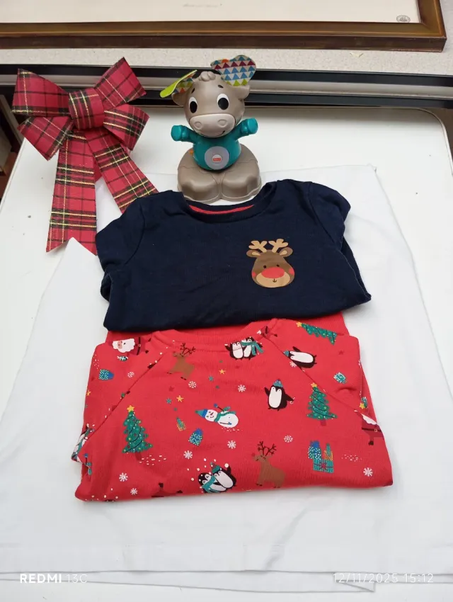 Conjunto Ropa Navidad Bebé 18 Meses