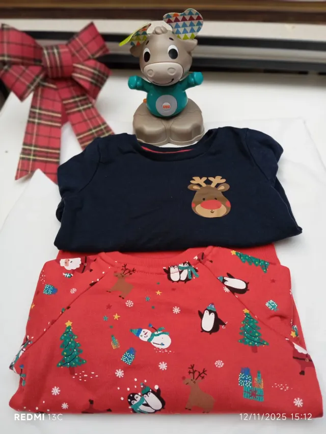 Conjunto Ropa Navidad Bebé 18 Meses