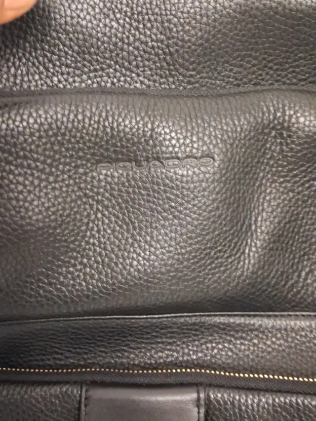 Mochila de piel para hombre