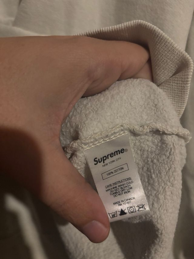 Sudadera Supreme Timberland Beige