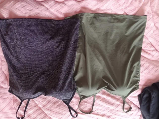 2 Camisetas Tirantes Sujetador Talla XL