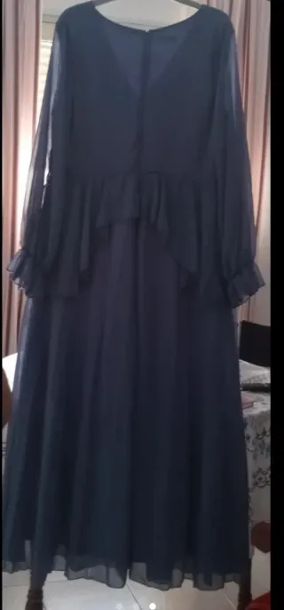 Vestido SHEIN CURVE Azul/Morado Talla 4XL