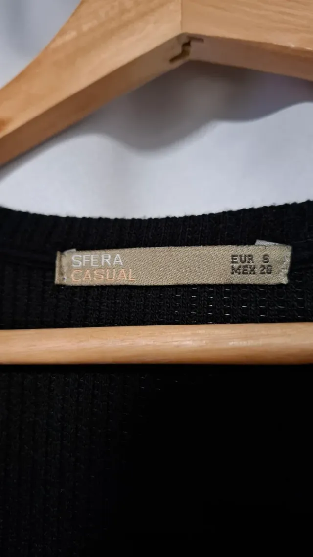 Vestido Sfera Negro Talla S