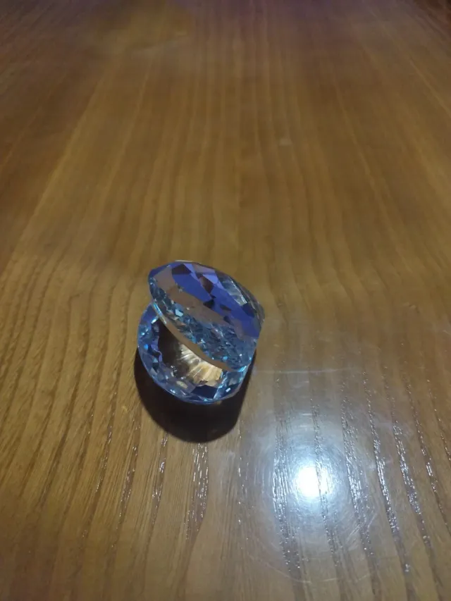 Concha de  cristal Swarovski con perla