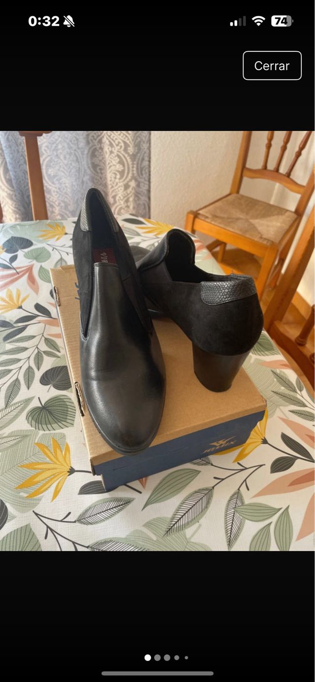 Zapatos negros talla 40