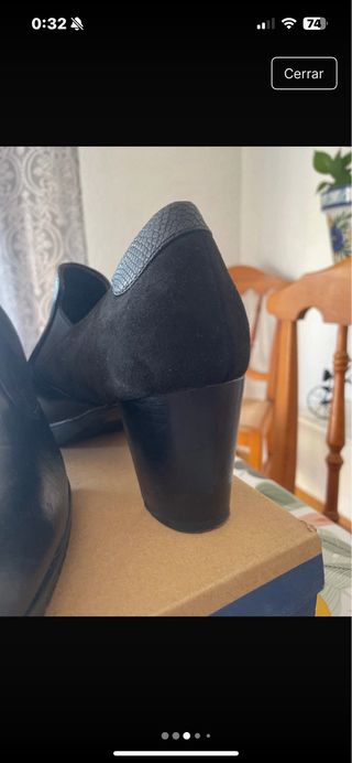 Zapatos negros talla 40