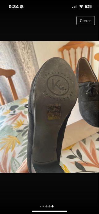 Zapatos Crazy Shoes negros mujer