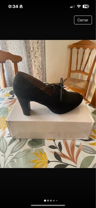 Zapatos Crazy Shoes negros mujer