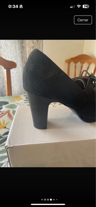 Zapatos Crazy Shoes negros mujer