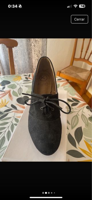 Zapatos Crazy Shoes negros mujer