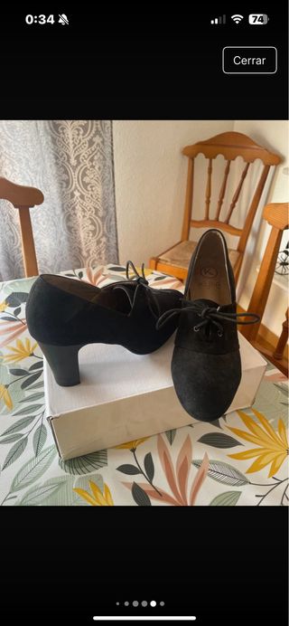 Zapatos Crazy Shoes negros mujer