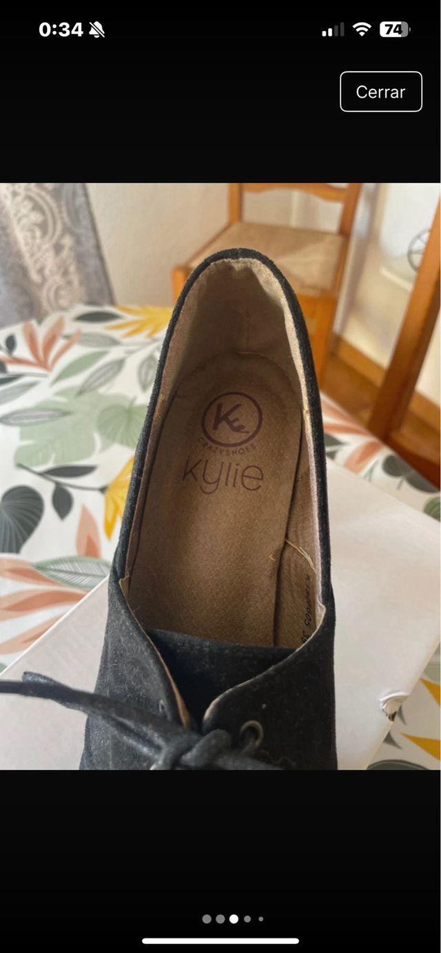 Zapatos Crazy Shoes negros mujer