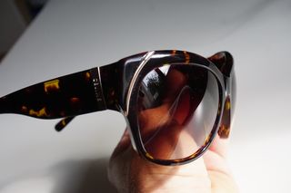 Gafas de sol Celine vintage tortuga y oro