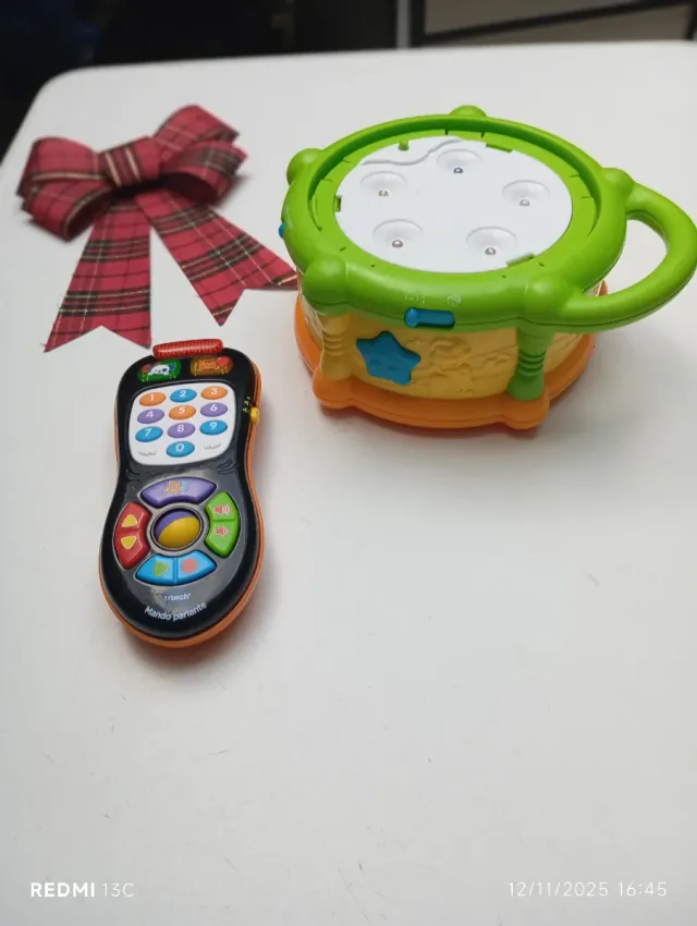 Pack Juguetes: Tambor y Mando