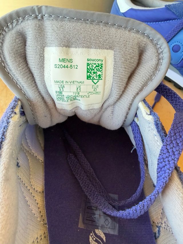 Saucony Jazz Original Uomo Taglia 43