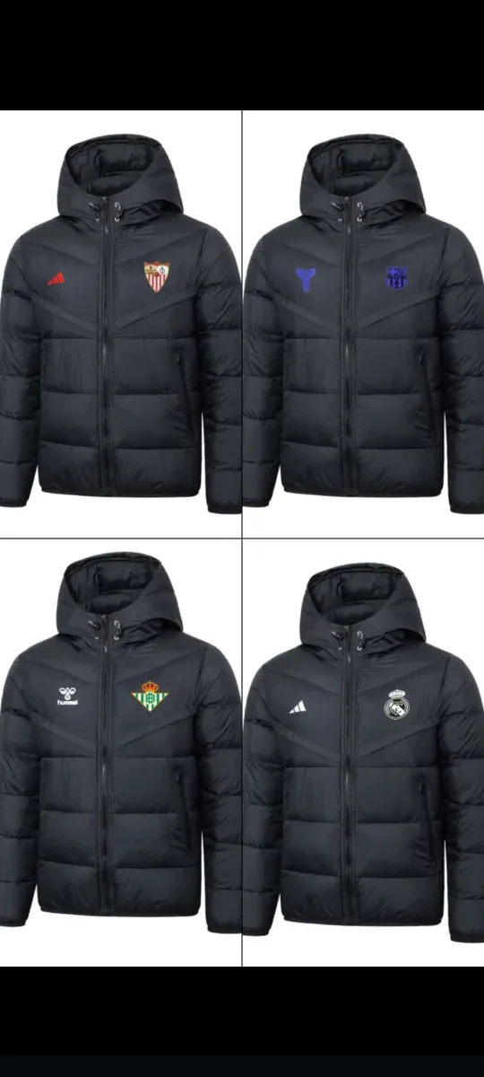 Chaquetones negros