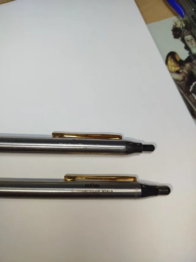 Bolígrafo y portaminas Inoxcrom metálico