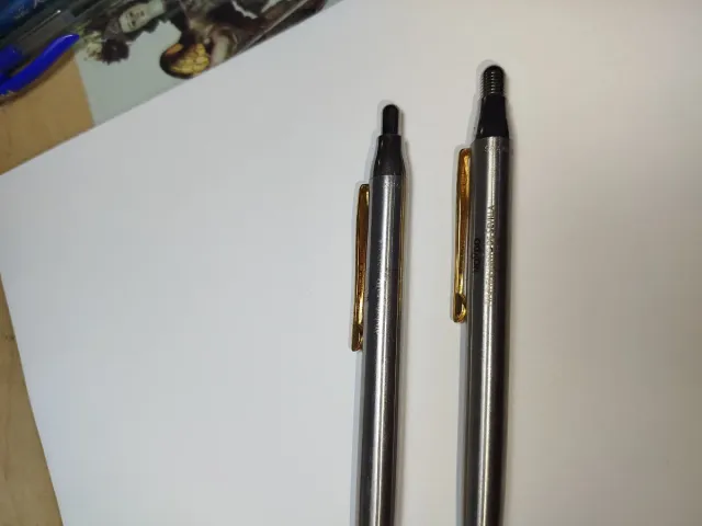 Bolígrafo y portaminas Inoxcrom metálico