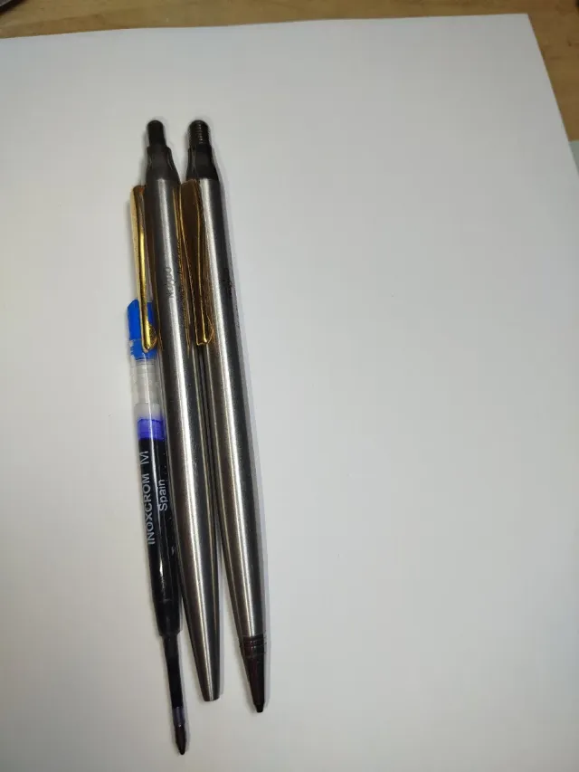 Bolígrafo y portaminas Inoxcrom metálico