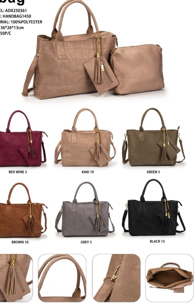 Bolso Tote Negro Blanco Estampado Vaca