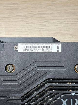 Zotac RTX 3070 Ti 8GB Trinity OC