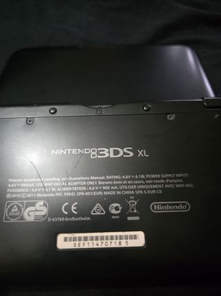 Nintendo 3DS XL Preta