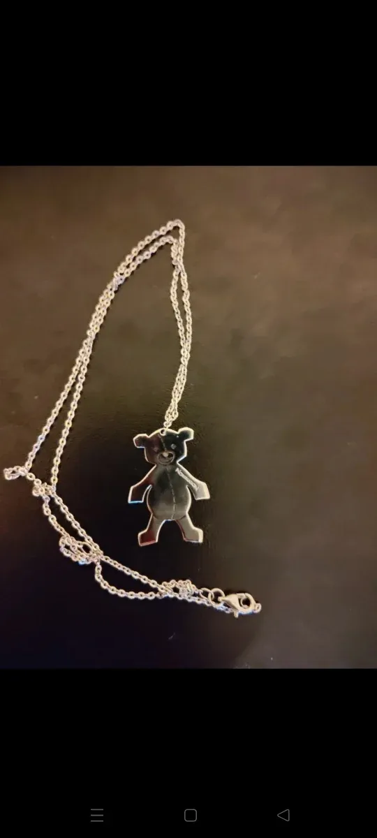 Collana Orsetto Argento