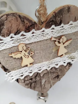 Decorazioni Cuore Natalizie