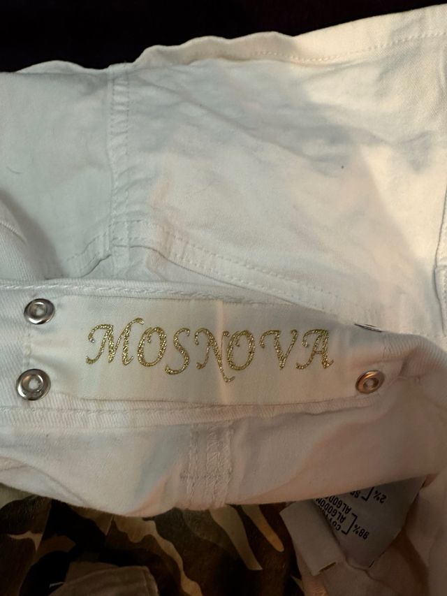 Peto falda blanco con camuflaje talla s