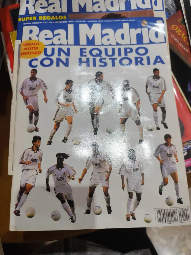 Revista Real Madrid Septiembre 1998