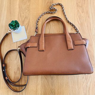 Bolso Michael Kors Satchel Caramelo Original
