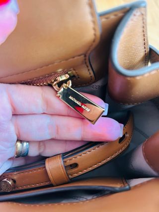 Bolso Michael Kors Satchel Caramelo Original